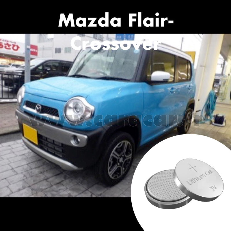 Pile clé Mazda Flair Crossover 1 generation (2014/2021). Pile de remplacement pour clé de voiture. Batterie de clé de voiture.