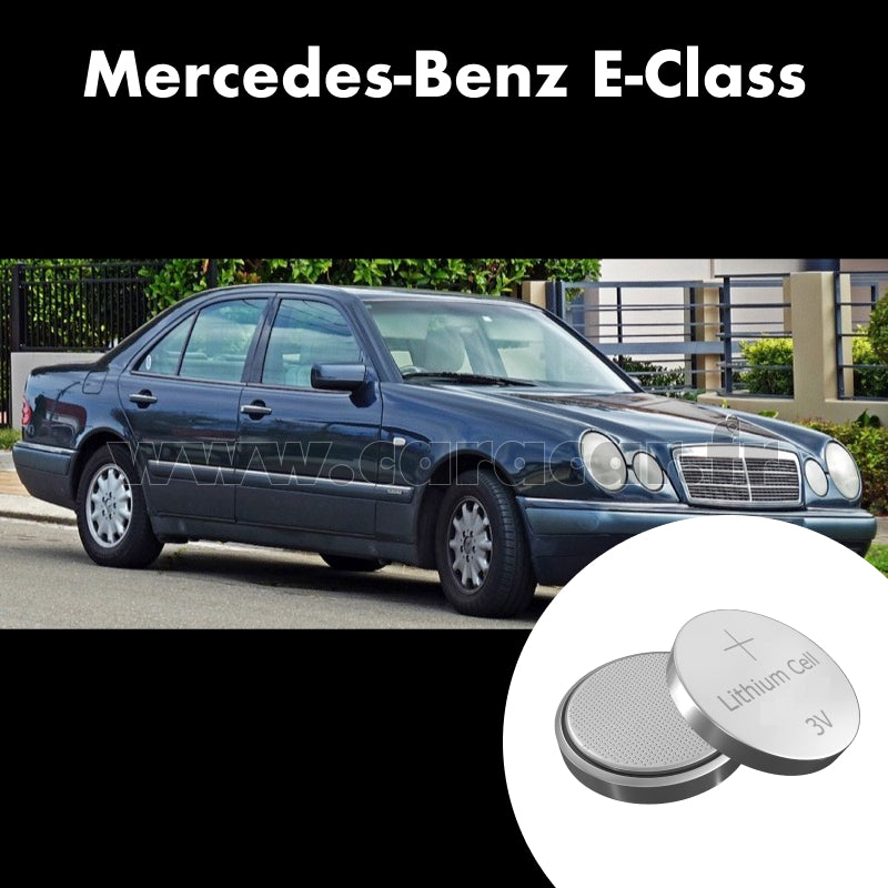 Pile clé Mercedes-Benz E-Class W210/S210 (1995/1999). Pile de remplacement pour clé de voiture. Batterie de clé de voiture.