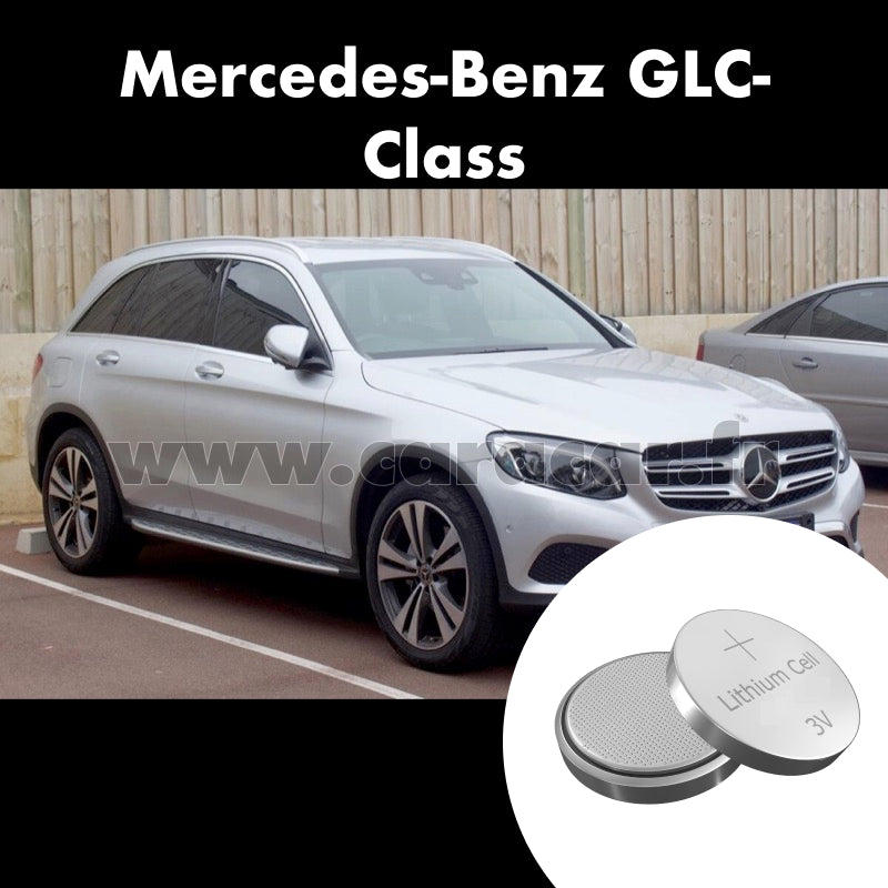 Pile clé Mercedes-Benz GLC-Class X253/C253 (2015/2020). Pile de remplacement pour clé de voiture. Batterie de clé de voiture.