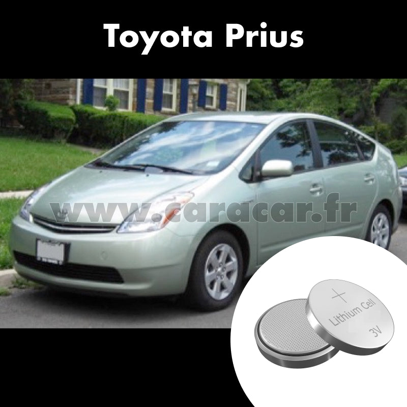 Pile clé Toyota Prius 2 generation (2003/2011). Pile de remplacement pour clé de voiture. Batterie de clé de voiture.