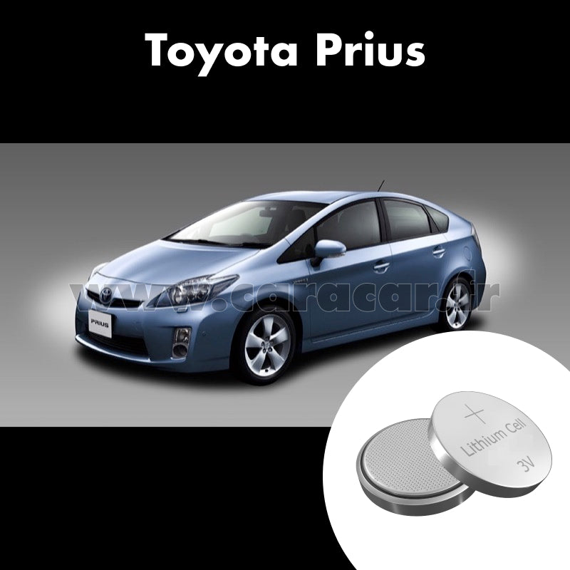 Pile clé Toyota Prius 3 generation (2009/2011). Pile de remplacement pour clé de voiture. Batterie de clé de voiture.