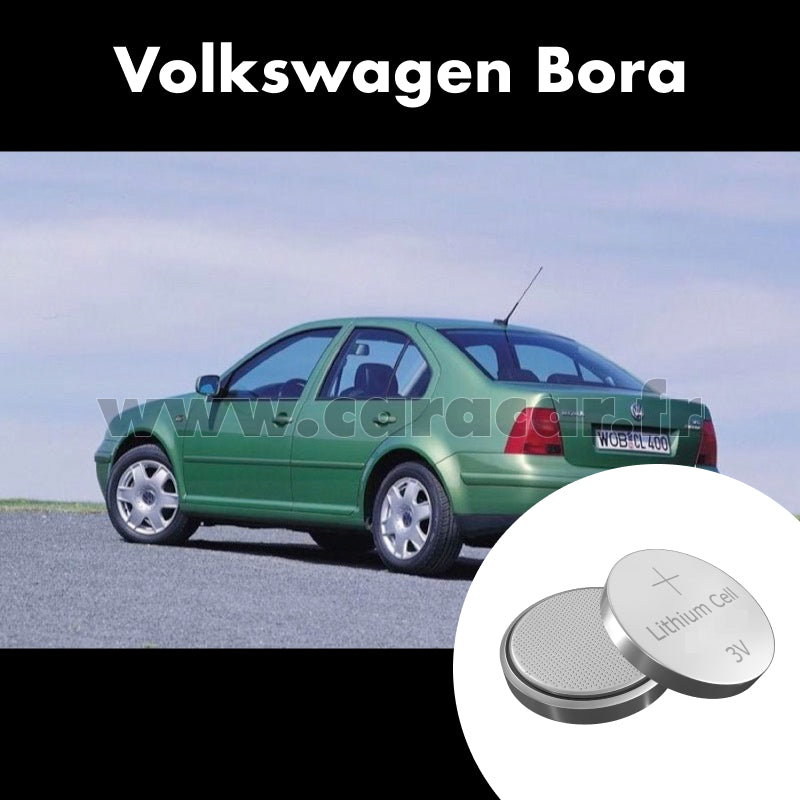 Pile clé Volkswagen Bora 1 generation (1998/2005). Pile de remplacement pour clé de voiture. Batterie de clé de voiture.