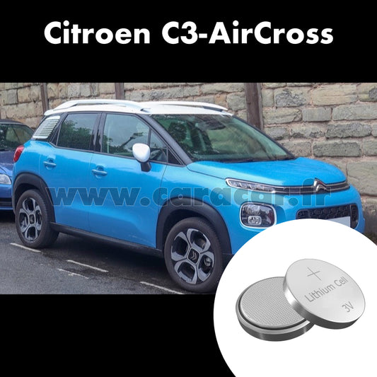Pile clé Citroen C3 AirCross 1 generation (2017/2021)