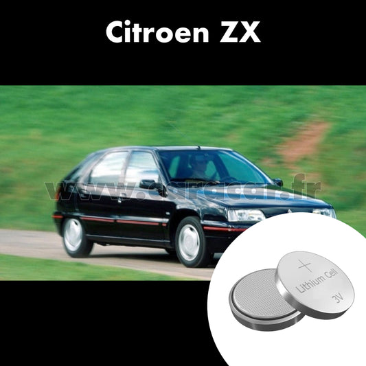 Pile clé Citroen ZX 1 generation (1991/1997)