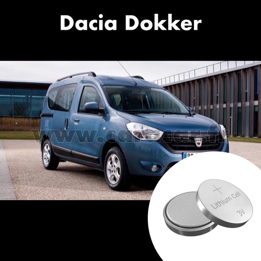 Pile clé Dacia Dokker 1 generation [restyling] (2017/2023)