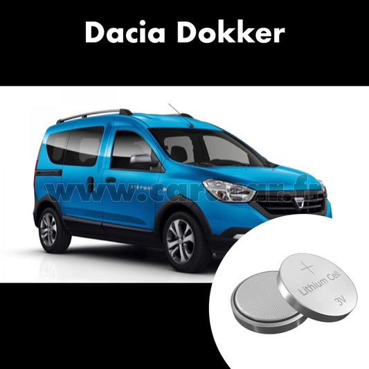 Pile clé Dacia Dokker 1 generation (2012/2017)