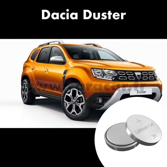 Pile clé Dacia Duster 2 generation [restyling] (2021/2023)