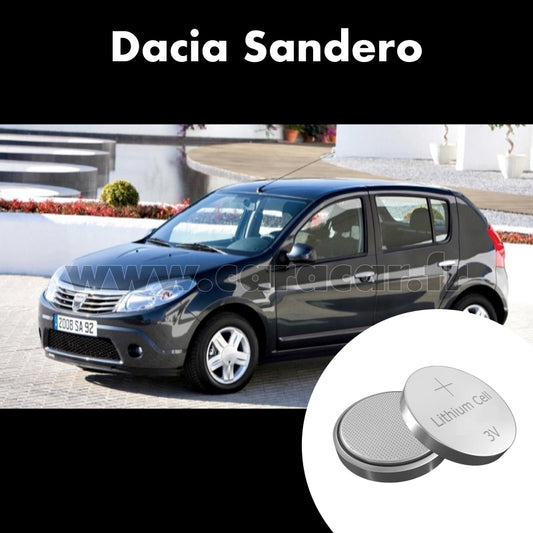 Pile clé Dacia Sandero 1 generation (2008/2012)
