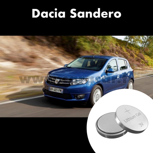 Pile clé Dacia Sandero 2 generation (2013/2016)