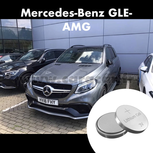 Pile clé Mercedes-Benz GLE AMG 1 generation (W166) (2015/2019)