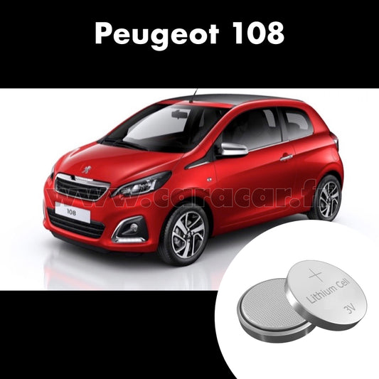 Pile clé Peugeot 108 1 generation (2015/2021)