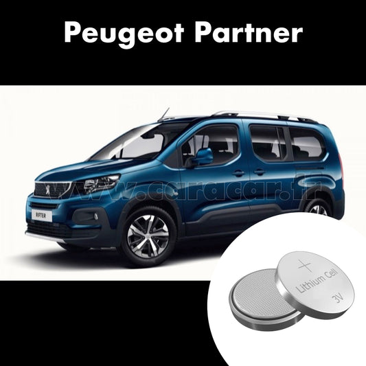 Pile clé Peugeot Partner 2 generation [2th restyling] (2015/2023)