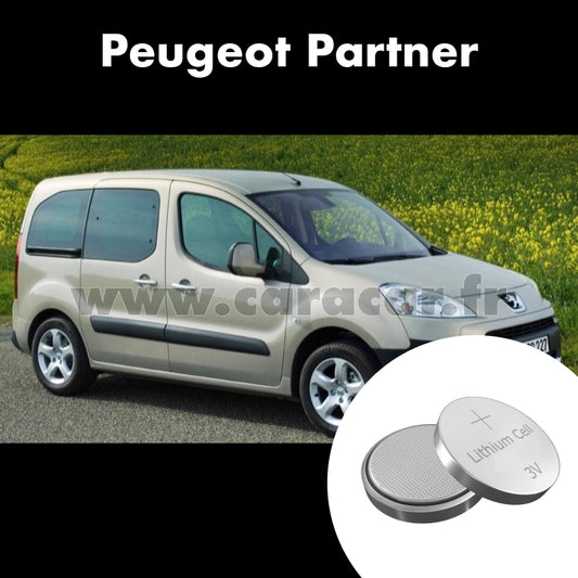 Pile clé Peugeot Partner 2 generation (2008/2012)