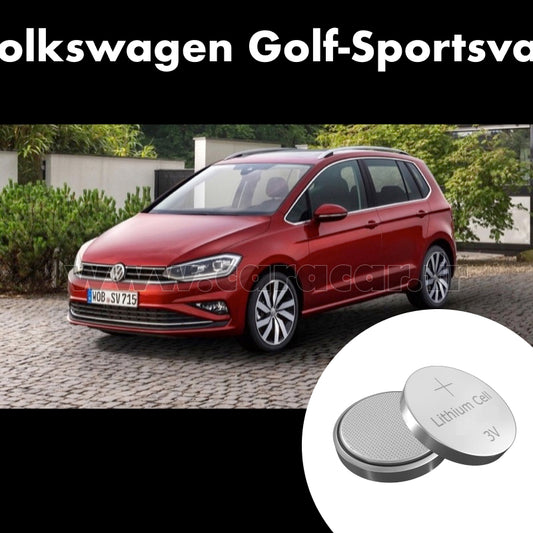 Pile clé Volkswagen Golf Sportsvan 1 generation [restyling] (2017/2019)