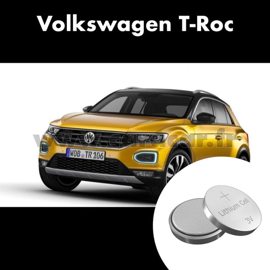 Pile clé Volkswagen T-Roc 1 generation (2017/2021)