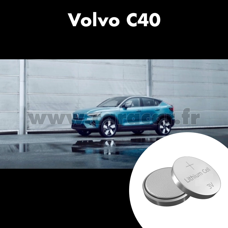 Pile clé Volvo C40 1 generation (2021/2023)