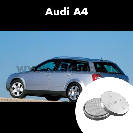 Pile clé Audi A4 B6 (2000/2005). Pile de remplacement pour clé de voiture. Batterie de clé de voiture. 