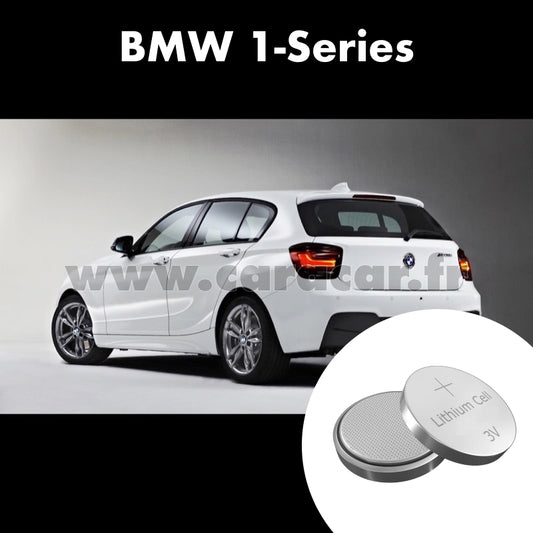 Pile clé BMW 1 Series F20/F21 (2011/2015). Pile de remplacement pour clé de voiture. Batterie de clé de voiture. 