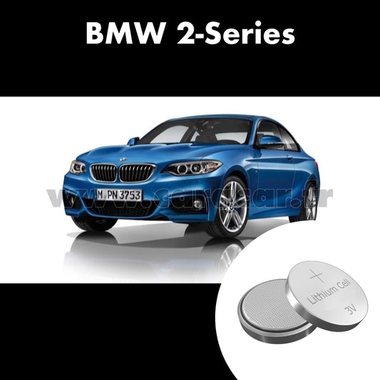 Pile clé BMW 2 Series F22/F23 (2013/2017). Pile de remplacement pour clé de voiture. Batterie de clé de voiture.