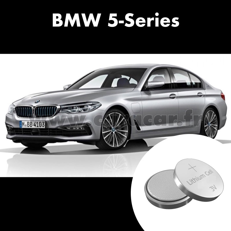 Pile clé BMW 5 Series G30 (2016/2020). Pile de remplacement pour clé de voiture. Batterie de clé de voiture. 