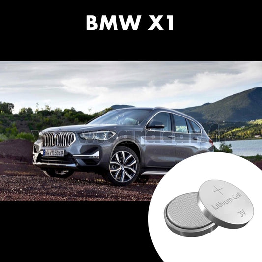 Pile clé BMW X1 F48 [restyling] (2019/2023). Pile de remplacement pour clé de voiture. Batterie de clé de voiture. 