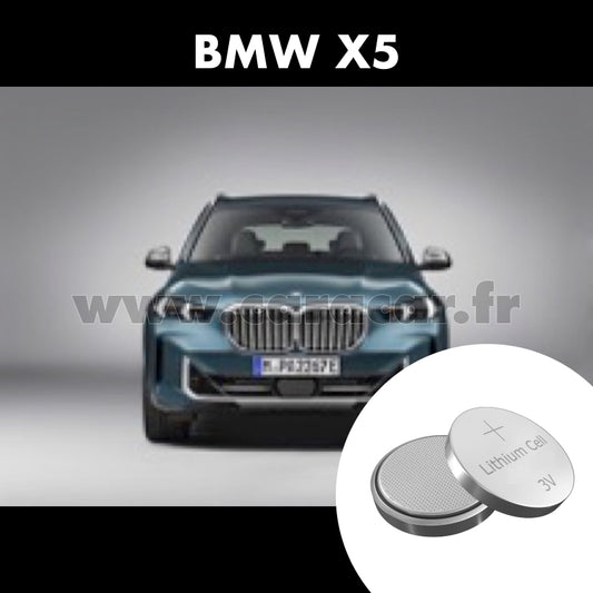 Pile clé BMW X5 G05 (2018/2023). Pile de remplacement pour clé de voiture. Batterie de clé de voiture. 