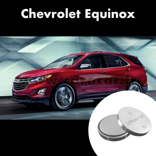 Pile clé Chevrolet Equinox 3 generation (2017/2022). Pile de remplacement pour clé de voiture. Batterie de clé de voiture. 
