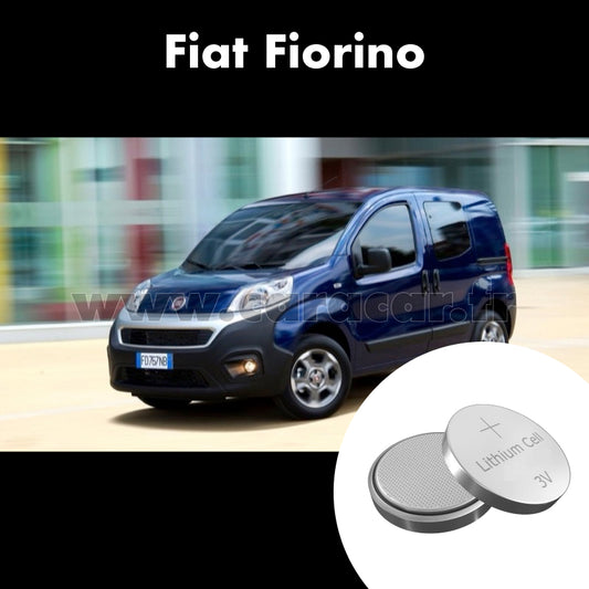 Pile clé Fiat Fiorino 3 generation (2008/2023). Pile de remplacement pour clé de voiture. Batterie de clé de voiture. 