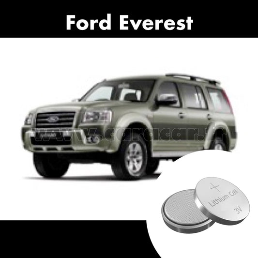 Pile clé Ford Everest 2 generation (2006/2009). Pile de remplacement pour clé de voiture. Batterie de clé de voiture. 