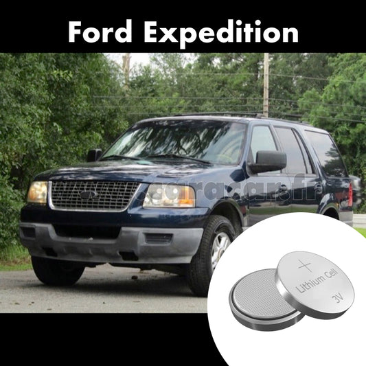 Pile clé Ford Expedition 2 generation (2003/2006). Pile de remplacement pour clé de voiture. Batterie de clé de voiture. 