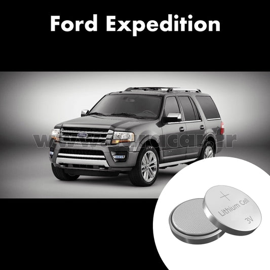 Pile clé Ford Expedition 3 generation [restyling] (2014/2017). Pile de remplacement pour clé de voiture. Batterie de clé de voiture. 