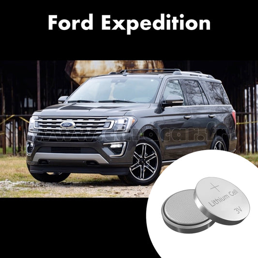 Pile clé Ford Expedition 4 generation [restyling] (2021/2023). Pile de remplacement pour clé de voiture. Batterie de clé de voiture. 