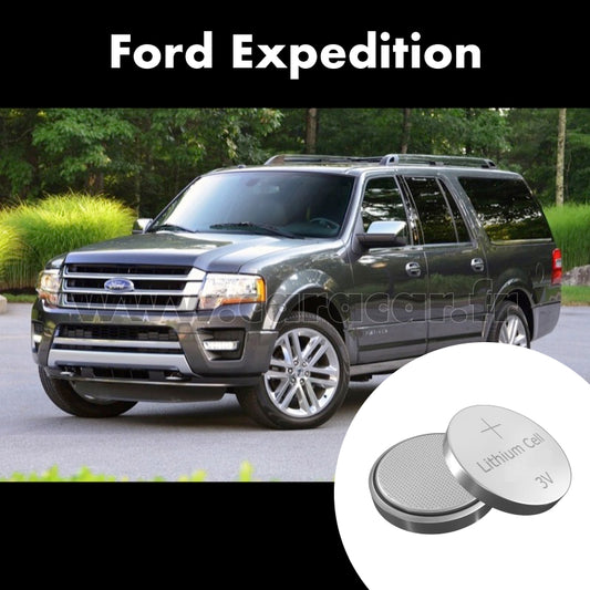 Pile clé Ford Expedition 4 generation (2017/2022). Pile de remplacement pour clé de voiture. Batterie de clé de voiture. 