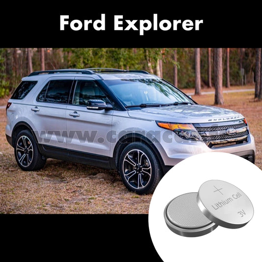 Pile clé Ford Explorer 5 generation [restyling] (2015/2020). Pile de remplacement pour clé de voiture. Batterie de clé de voiture. 