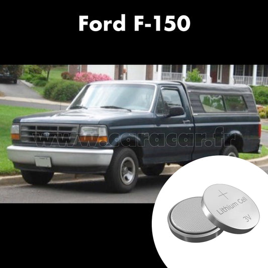 Pile clé Ford F-150 10 generation (1996/2004). Pile de remplacement pour clé de voiture. Batterie de clé de voiture. 