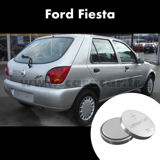 Pile clé Ford Fiesta 4 generation [restyling] (1999/2002). Pile de remplacement pour clé de voiture. Batterie de clé de voiture. 