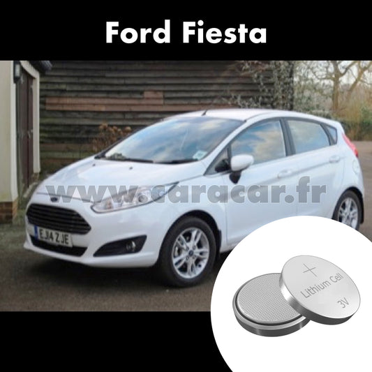 Pile clé Ford Fiesta 6 generation [restyling] (2013/2020). Pile de remplacement pour clé de voiture. Batterie de clé de voiture. 