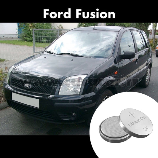 Pile clé Ford Fusion 1 generation [restyling] (2005/2012). Pile de remplacement pour clé de voiture. Batterie de clé de voiture. 