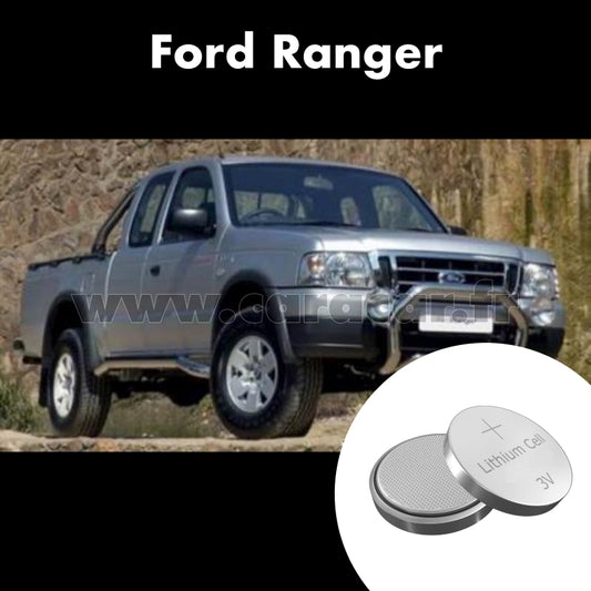 Pile clé Ford Ranger 2 generation [restyling] (2010/2012). Pile de remplacement pour clé de voiture. Batterie de clé de voiture. 