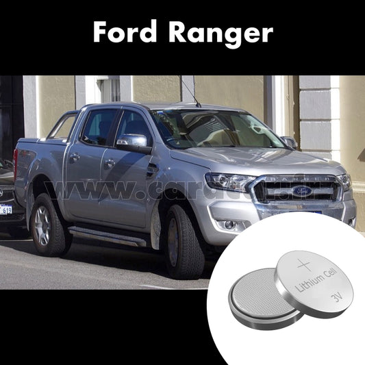 Pile clé Ford Ranger 4 generation [restyling] (2015/2022). Pile de remplacement pour clé de voiture. Batterie de clé de voiture. 