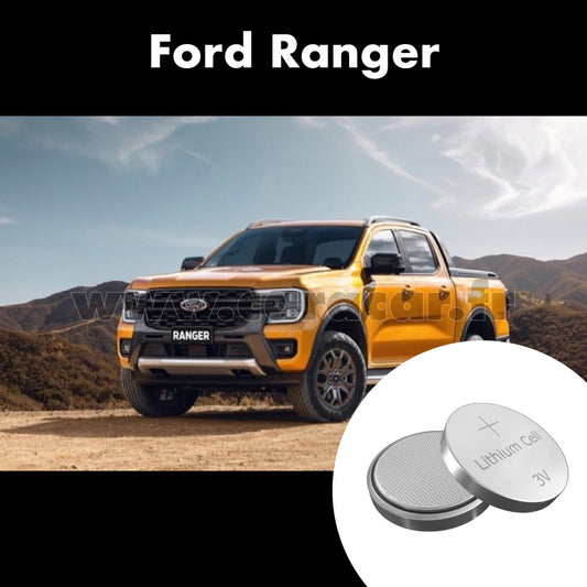 Pile clé Ford Ranger T6.2 (2022/2023). Pile de remplacement pour clé de voiture. Batterie de clé de voiture. 
