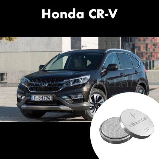 Pile clé Honda CR-V 4 generation [restyling] (2014/2019). Pile de remplacement pour clé de voiture. Batterie de clé de voiture. 