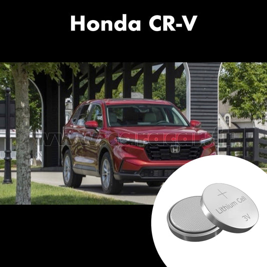 Pile clé Honda CR-V 6 generation (2022/2023). Pile de remplacement pour clé de voiture. Batterie de clé de voiture. 