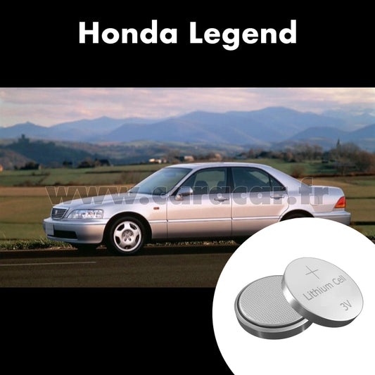 Pile clé Honda Legend 3 generation (1996/1998). Pile de remplacement pour clé de voiture. Batterie de clé de voiture. 