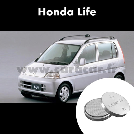 Pile clé Honda Life 2 generation (1997/1998). Pile de remplacement pour clé de voiture. Batterie de clé de voiture. 