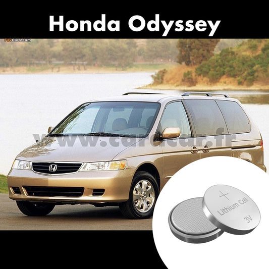 Pile clé Honda Odyssey 2 generation (1998/2003). Pile de remplacement pour clé de voiture. Batterie de clé de voiture. 