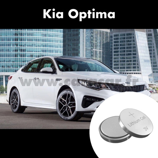 Pile clé Kia Optima 4 generation [restyling] (2018/2020). Pile de remplacement pour clé de voiture. Batterie de clé de voiture. 
