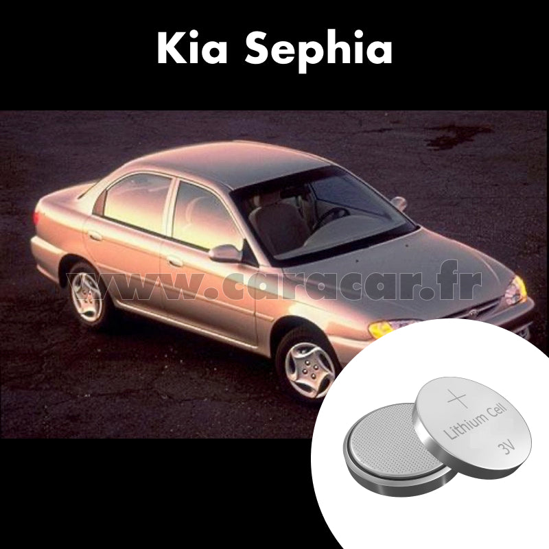 Pile clé Kia Sephia 2 generation [restyling] (2001/2004). Pile de remplacement pour clé de voiture. Batterie de clé de voiture. 