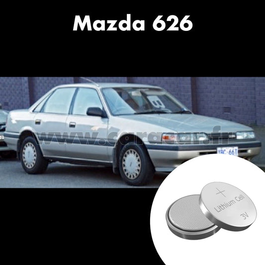 Pile clé Mazda 626 GE (1991/1997). Pile de remplacement pour clé de voiture. Batterie de clé de voiture. 