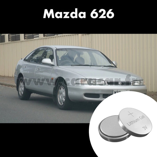 Pile clé Mazda 626 GF (1997/1999). Pile de remplacement pour clé de voiture. Batterie de clé de voiture. 